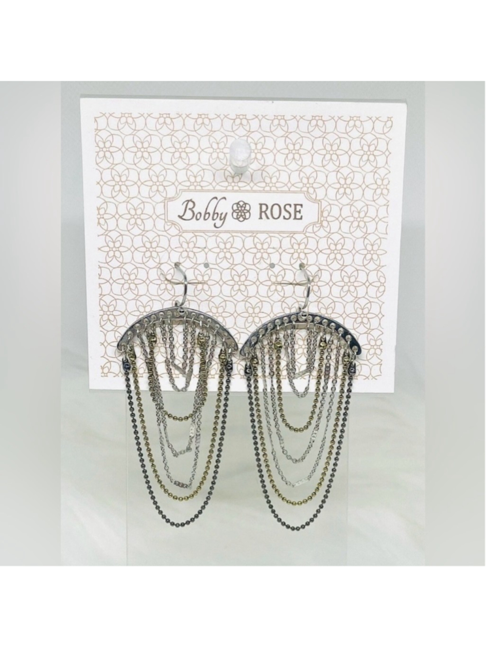 Bobby Rose Dangle Earrings